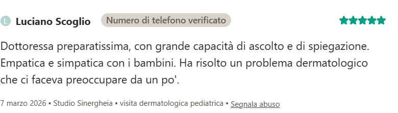 Recensione da Mio Dottore Margherita Zona 7 marzo 2026